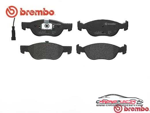 Achat de BREMBO P 23 070 Kit de plaquettes de frein, frein à disque pas chères