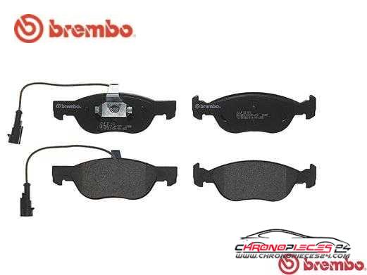 Achat de BREMBO P 23 071 Kit de plaquettes de frein, frein à disque pas chères