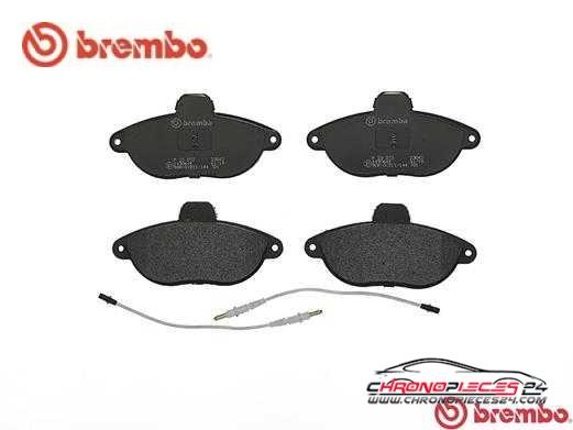 Achat de BREMBO P 23 072 Kit de plaquettes de frein, frein à disque pas chères