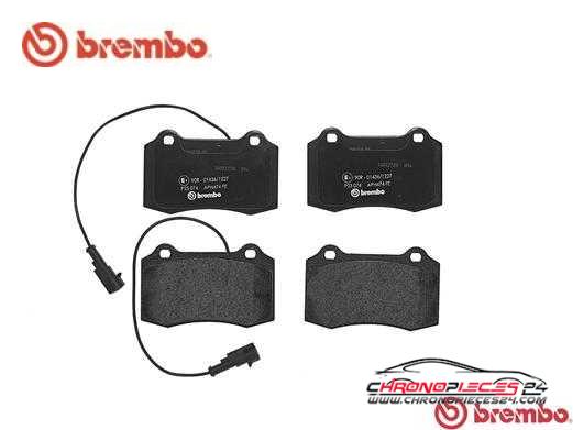 Achat de BREMBO P 23 074 Kit de plaquettes de frein, frein à disque pas chères