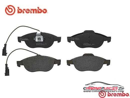 Achat de BREMBO P 23 075 Kit de plaquettes de frein, frein à disque pas chères