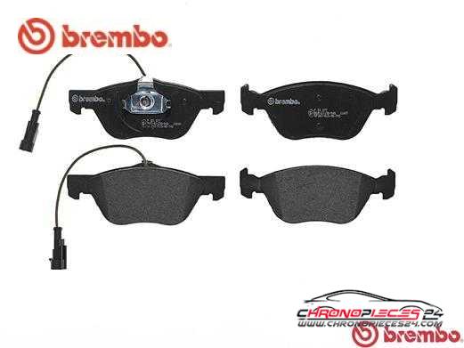 Achat de BREMBO P 23 077 Kit de plaquettes de frein, frein à disque pas chères