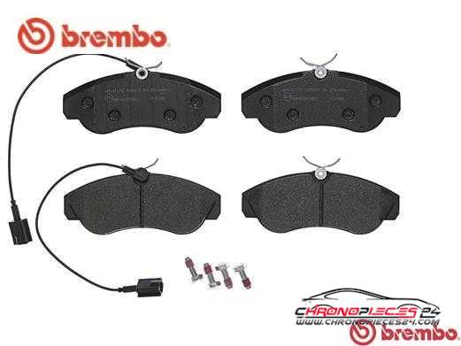 Achat de BREMBO P 23 084 Kit de plaquettes de frein, frein à disque pas chères