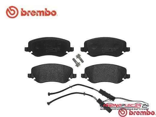 Achat de BREMBO P 23 088 Kit de plaquettes de frein, frein à disque pas chères