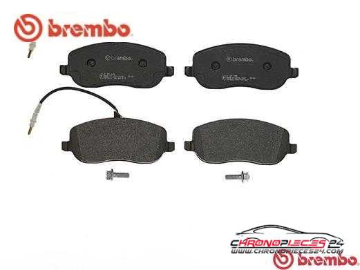 Achat de BREMBO P 23 090 Kit de plaquettes de frein, frein à disque pas chères