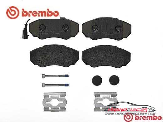 Achat de BREMBO P 23 091 Kit de plaquettes de frein, frein à disque pas chères