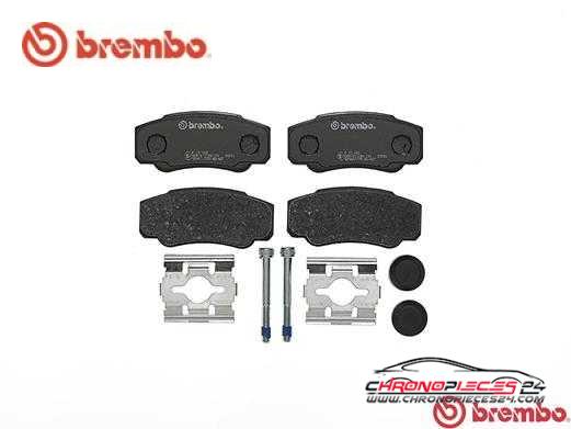 Achat de BREMBO P 23 093 Kit de plaquettes de frein, frein à disque pas chères