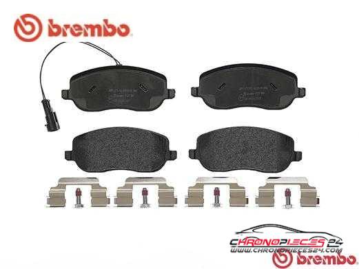 Achat de BREMBO P 23 100 Kit de plaquettes de frein, frein à disque pas chères