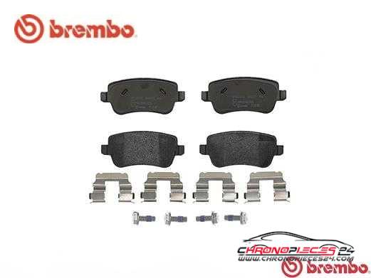 Achat de BREMBO P 23 101 Kit de plaquettes de frein, frein à disque pas chères