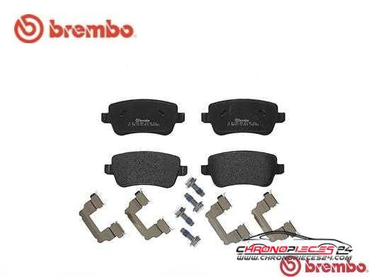 Achat de BREMBO P 23 102 Kit de plaquettes de frein, frein à disque pas chères