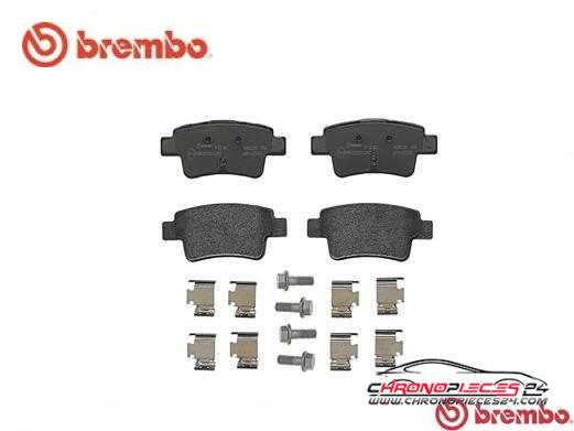 Achat de BREMBO P 23 104 Kit de plaquettes de frein, frein à disque pas chères