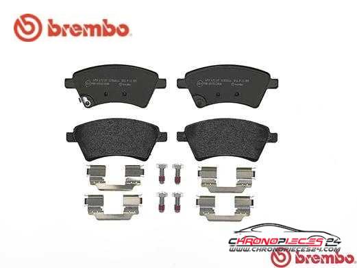 Achat de BREMBO P 23 105 Kit de plaquettes de frein, frein à disque pas chères