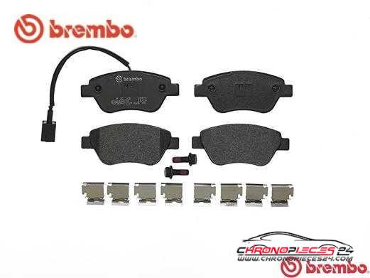 Achat de BREMBO P 23 108 Kit de plaquettes de frein, frein à disque pas chères