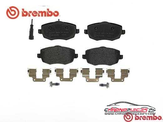 Achat de BREMBO P 23 127 Kit de plaquettes de frein, frein à disque pas chères