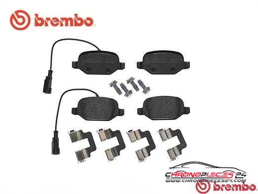 Achat de BREMBO P 23 131 Kit de plaquettes de frein, frein à disque pas chères