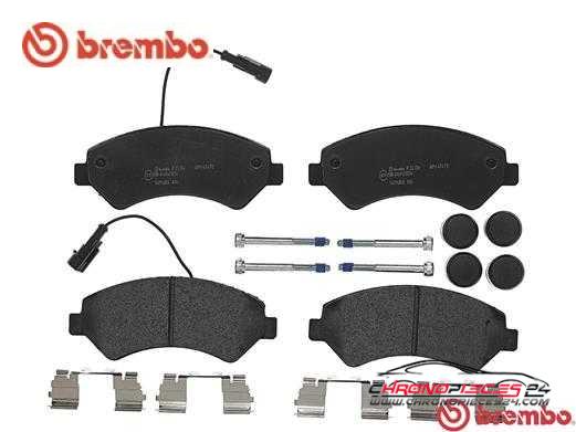 Achat de BREMBO P 23 136 Kit de plaquettes de frein, frein à disque pas chères