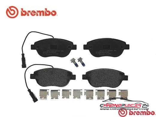 Achat de BREMBO P 23 137 Kit de plaquettes de frein, frein à disque pas chères