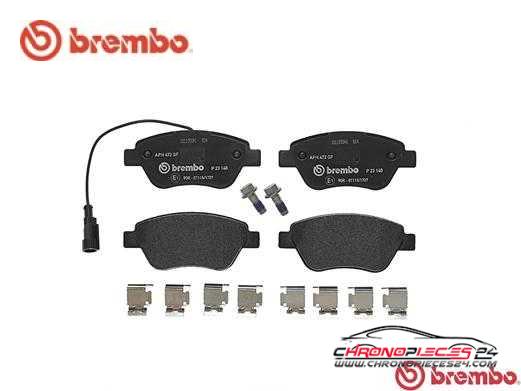 Achat de BREMBO P 23 140 Kit de plaquettes de frein, frein à disque pas chères