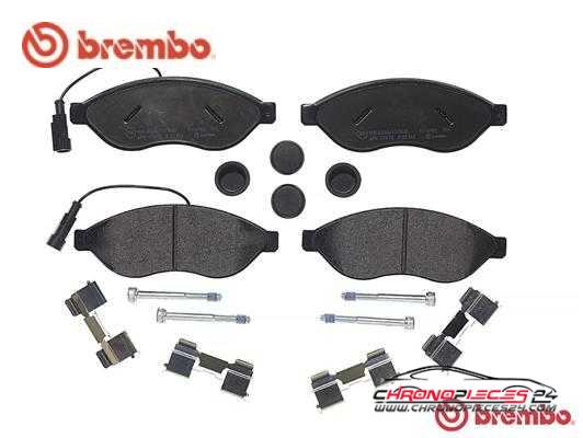 Achat de BREMBO P 23 143 Kit de plaquettes de frein, frein à disque pas chères