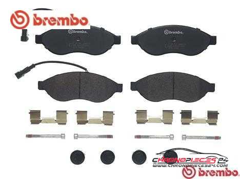 Achat de BREMBO P 23 144 Kit de plaquettes de frein, frein à disque pas chères