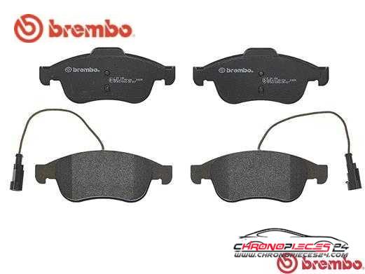 Achat de BREMBO P 23 148 Kit de plaquettes de frein, frein à disque pas chères