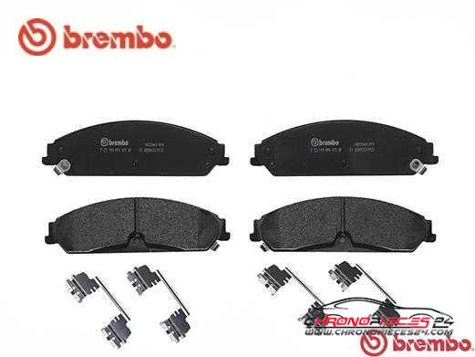 Achat de BREMBO P 23 149 Kit de plaquettes de frein, frein à disque pas chères