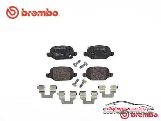 Achat de BREMBO P 23 151 Kit de plaquettes de frein, frein à disque pas chères