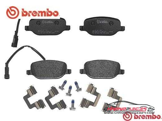 Achat de BREMBO P 23 152 Kit de plaquettes de frein, frein à disque pas chères