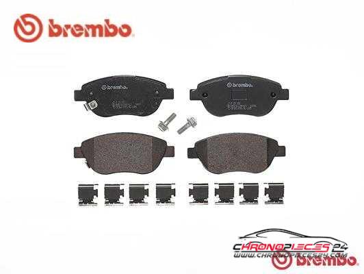 Achat de BREMBO P 23 153 Kit de plaquettes de frein, frein à disque pas chères