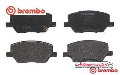 Achat de BREMBO P 23 164 Kit de plaquettes de frein, frein à disque pas chères