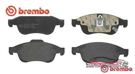 Achat de BREMBO P 23 165 Kit de plaquettes de frein, frein à disque pas chères