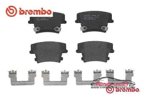 Achat de BREMBO P 23 175 Kit de plaquettes de frein, frein à disque pas chères