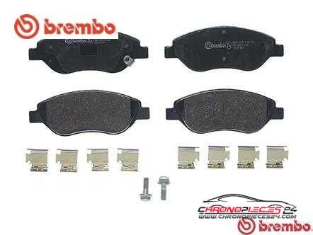 Achat de BREMBO P 23 178 Kit de plaquettes de frein, frein à disque pas chères