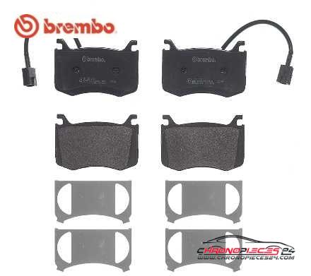 Achat de BREMBO P 23 183 Kit de plaquettes de frein, frein à disque pas chères