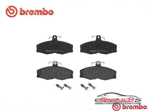 Achat de BREMBO P 24 013 Kit de plaquettes de frein, frein à disque pas chères