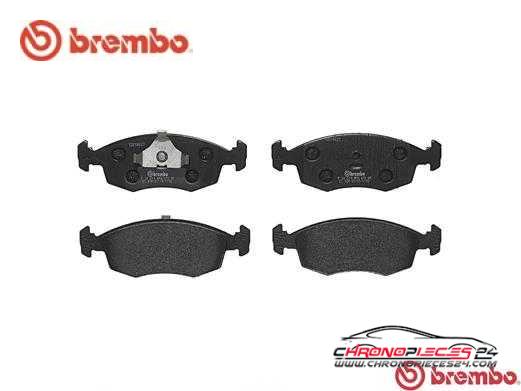 Achat de BREMBO P 24 019 Kit de plaquettes de frein, frein à disque pas chères