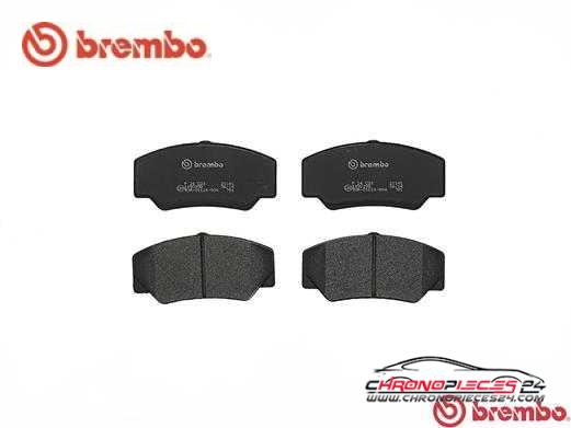 Achat de BREMBO P 24 023 Kit de plaquettes de frein, frein à disque pas chères