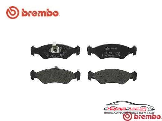 Achat de BREMBO P 24 028 Kit de plaquettes de frein, frein à disque pas chères