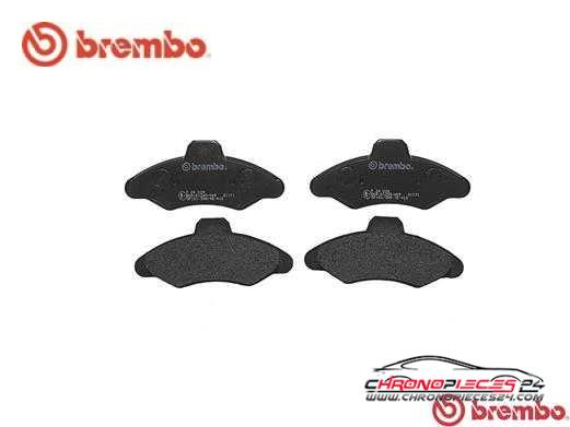 Achat de BREMBO P 24 029 Kit de plaquettes de frein, frein à disque pas chères