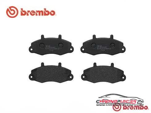 Achat de BREMBO P 24 032 Kit de plaquettes de frein, frein à disque pas chères