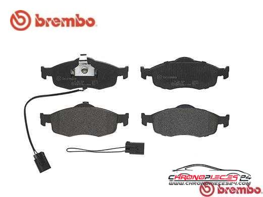 Achat de BREMBO P 24 034 Kit de plaquettes de frein, frein à disque pas chères