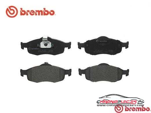 Achat de BREMBO P 24 037 Kit de plaquettes de frein, frein à disque pas chères