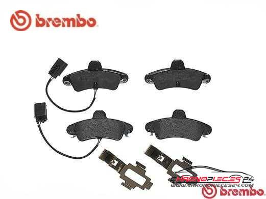 Achat de BREMBO P 24 038 Kit de plaquettes de frein, frein à disque pas chères