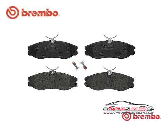 Achat de BREMBO P 24 039 Kit de plaquettes de frein, frein à disque pas chères