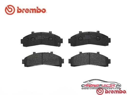 Achat de BREMBO P 24 041 Kit de plaquettes de frein, frein à disque pas chères