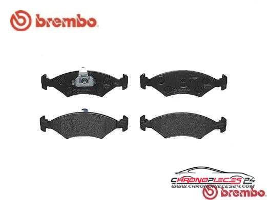 Achat de BREMBO P 24 043 Kit de plaquettes de frein, frein à disque pas chères