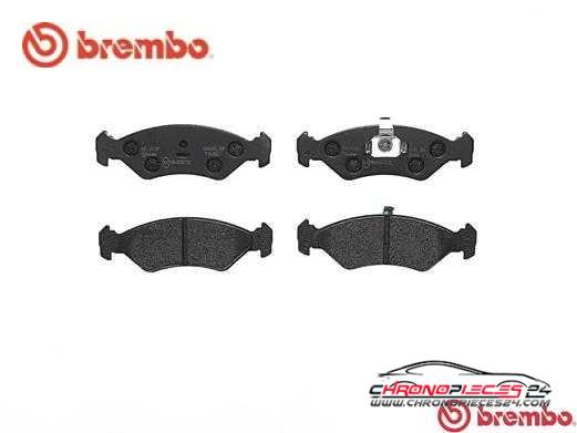 Achat de BREMBO P 24 044 Kit de plaquettes de frein, frein à disque pas chères