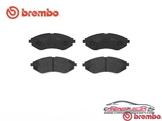 Achat de BREMBO P 24 048 Kit de plaquettes de frein, frein à disque pas chères