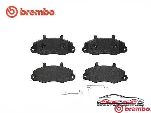 Achat de BREMBO P 24 049 Kit de plaquettes de frein, frein à disque pas chères