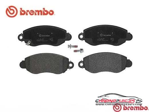 Achat de BREMBO P 24 052 Kit de plaquettes de frein, frein à disque pas chères